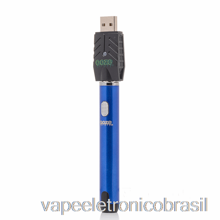 Vape Eletronico Ooze 650mah Bateria Inteligente Azul Safira